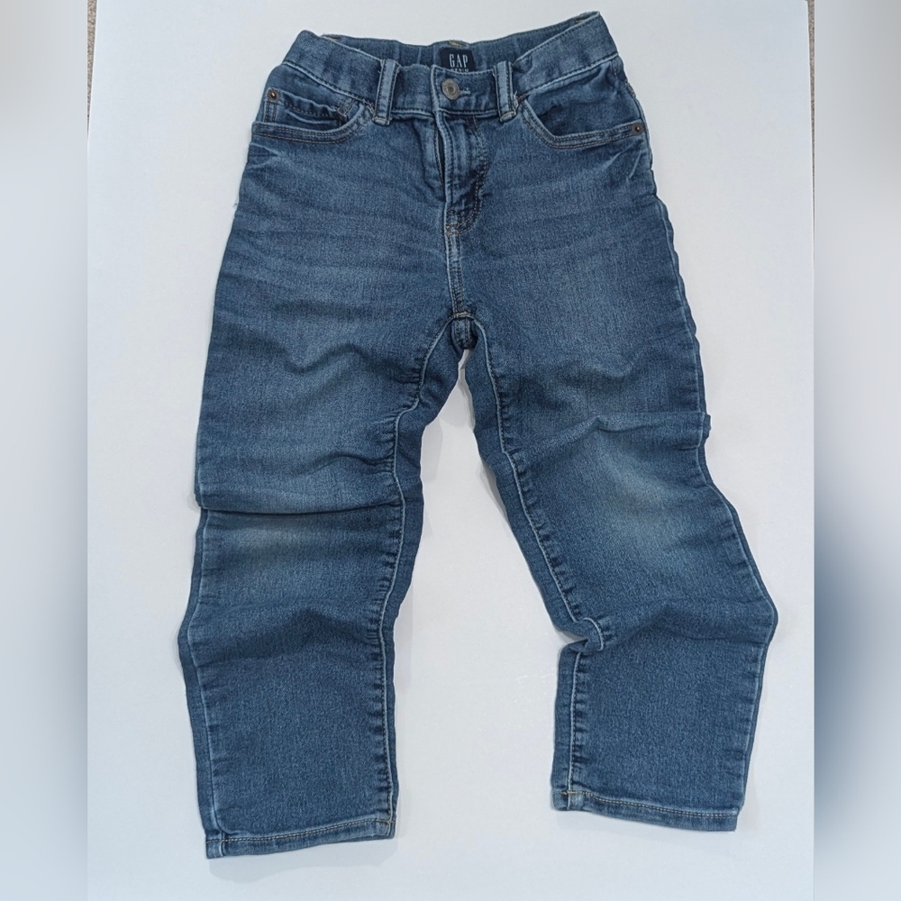 GAP Kids Blue Denim Jeans Stretch Original 7 Slim